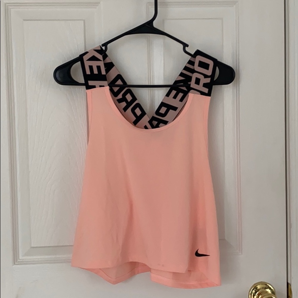 Nike pro crop top